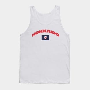 Hokkaido, Japan City Flag Tank Top